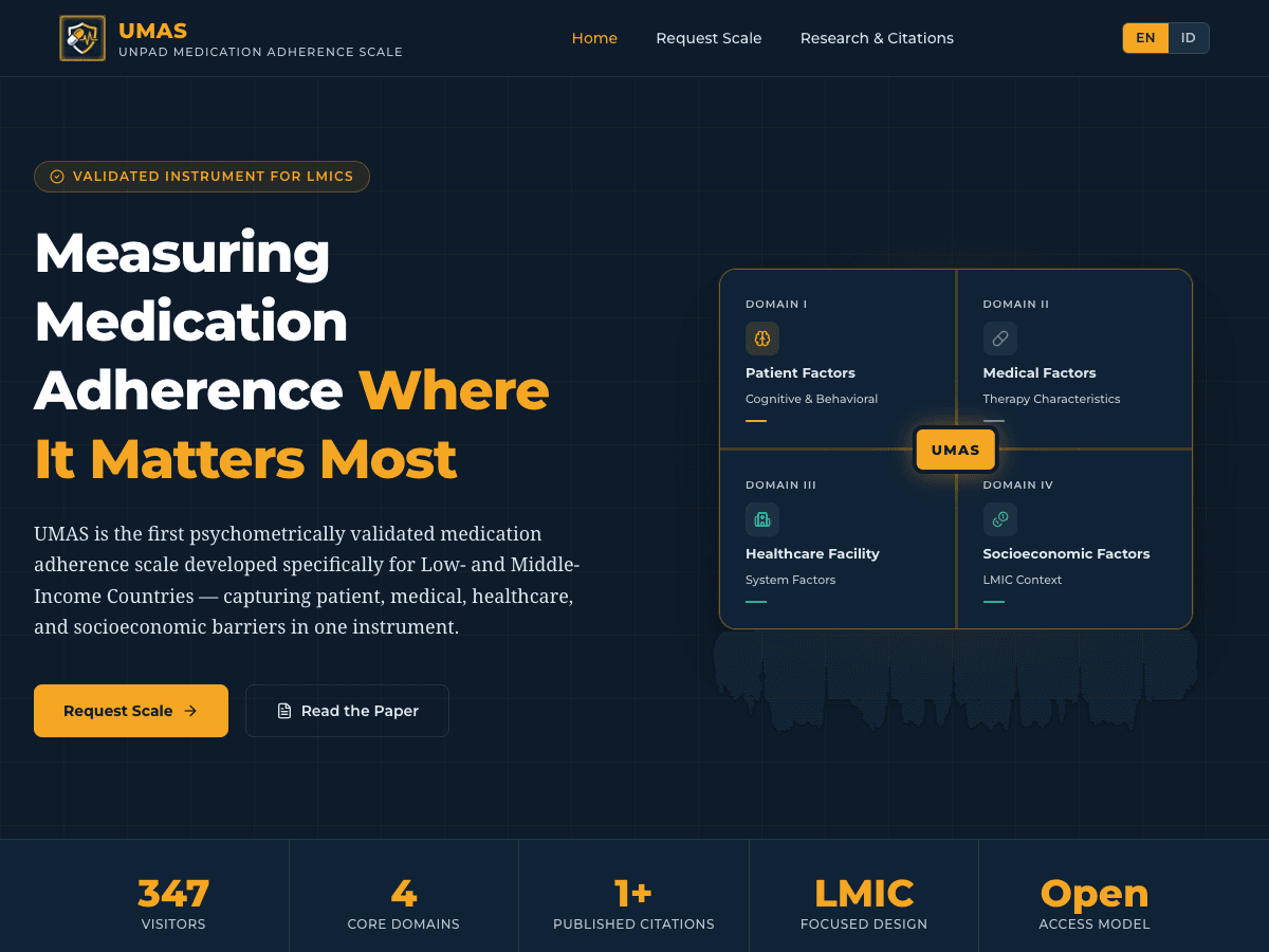 UMAS - UNPAD Medication Adherence Scale
